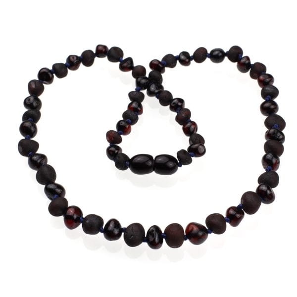 Vaikiški gintariniai karoliai