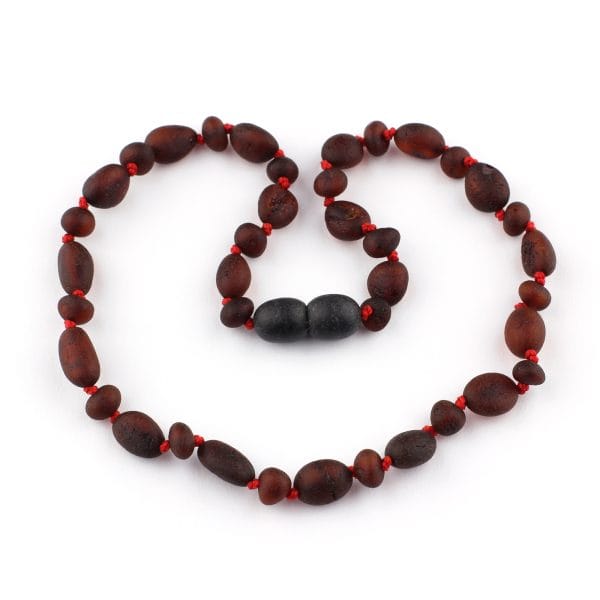 Vaikiški gintariniai karoliai