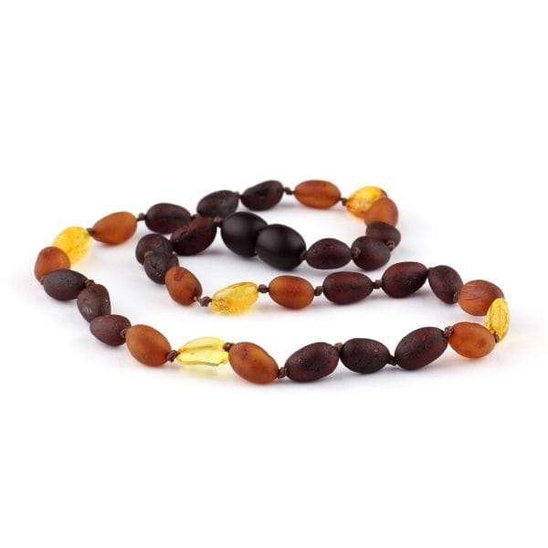 Vaikiški gintariniai karoliai