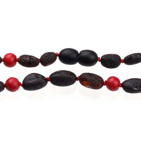 Vaikiški gintariniai karoliai