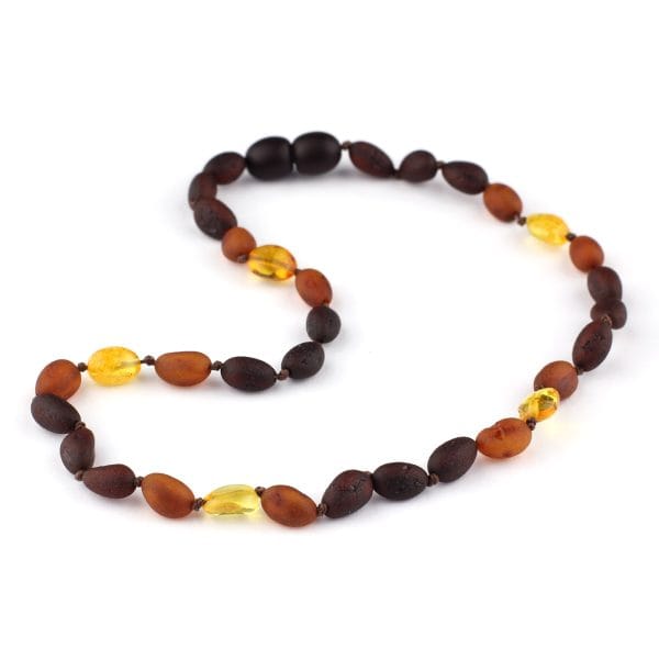 Vaikiški gintariniai karoliai