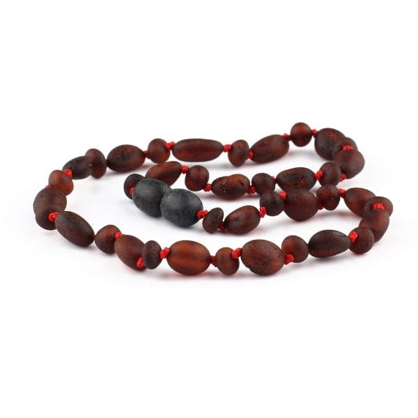 Vaikiški gintariniai karoliai