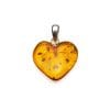 Gintarinis pakabukas "Širdelė"