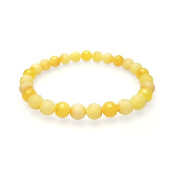 Baltijos Gintaro Apyrankė "Geltonas Sniegas"