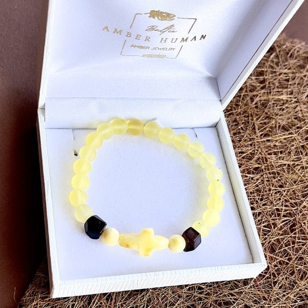 🍋🤍Gintaro Apyrankė "Gladiatorius" - Citrinukas 🍋🤍