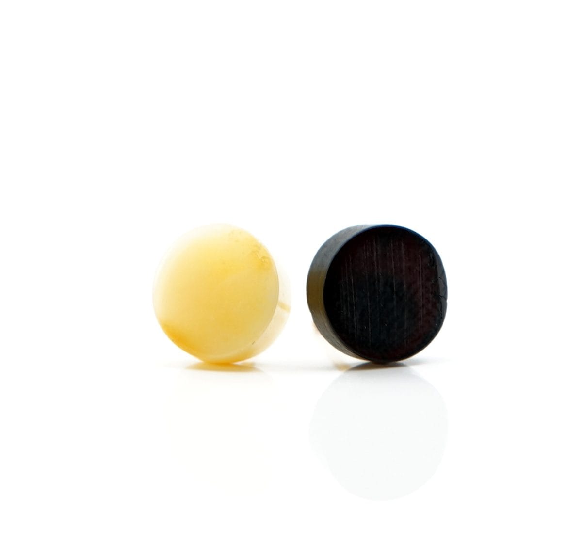 Ying-yang auskarai vinukai "Tabletės"