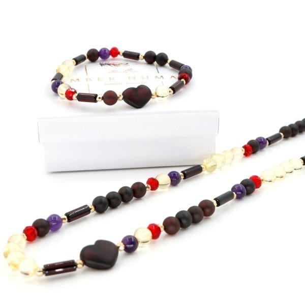 Komplektas "Širdžių dama"