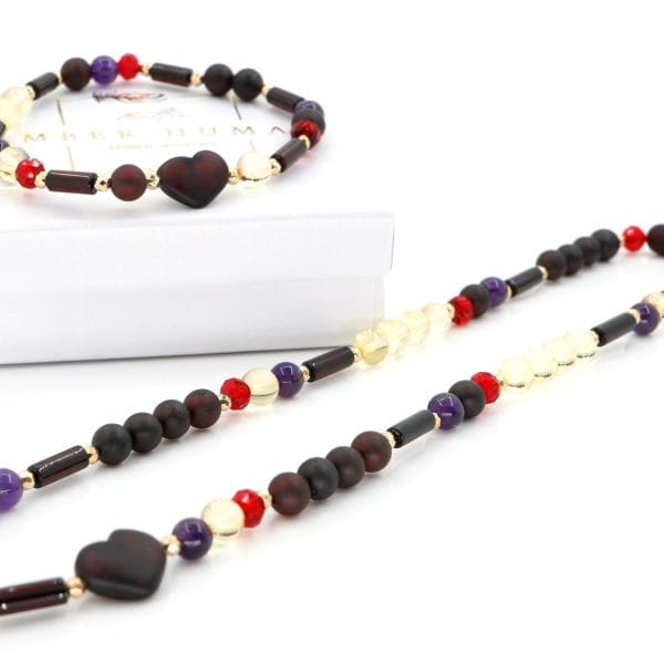 Komplektas "Širdžių dama"