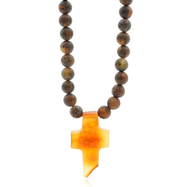 Vaikiškas vėrinys "Žemė" su kryželiu