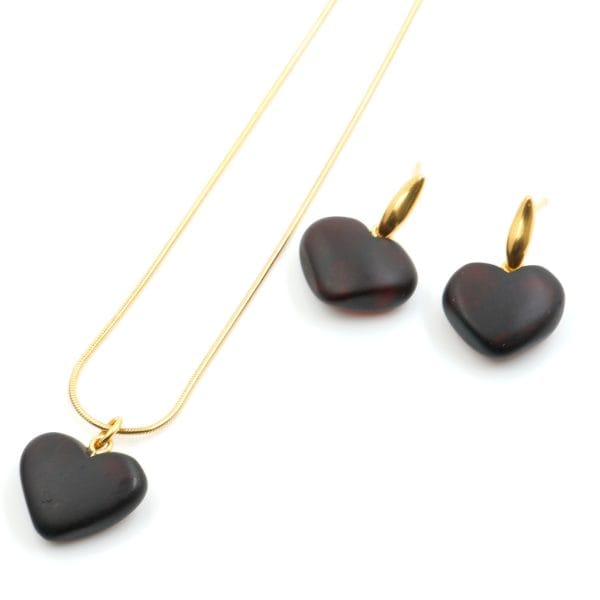 Pakabuko ir auskarų komplektas 