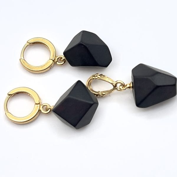 "Briliantai" Juodo Gintaro Komplektas